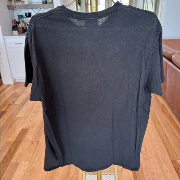 Atlanta Hawks NBA x ‘47 Vintage Tubular Gently Used Black Graphic Tee T9 - Picture 3 of 7